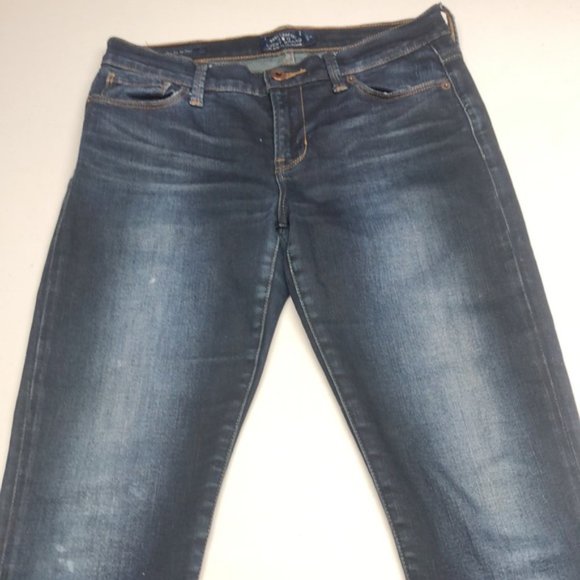 VINTAGE LUCKY BRAND BROOKE SKINNY JEANS 4/27x31 🍀 - Picture 3 of 11